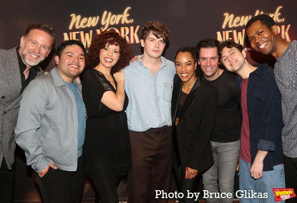 Ben Davis, Angel Sigala, Janet Dacal, Colton Ryan, Anna Uzele, Clyde Alves, Oliver Pr Photo