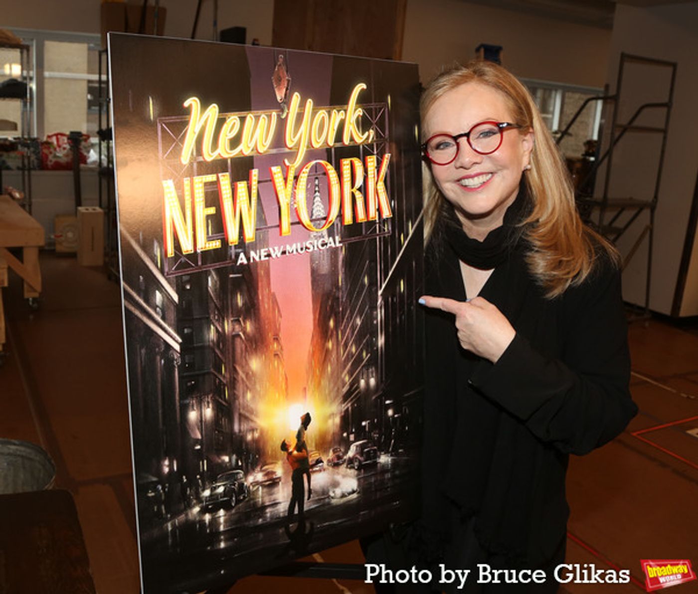 Photos: The Cast of NEW YORK, NEW YORK Meets the Press  Image