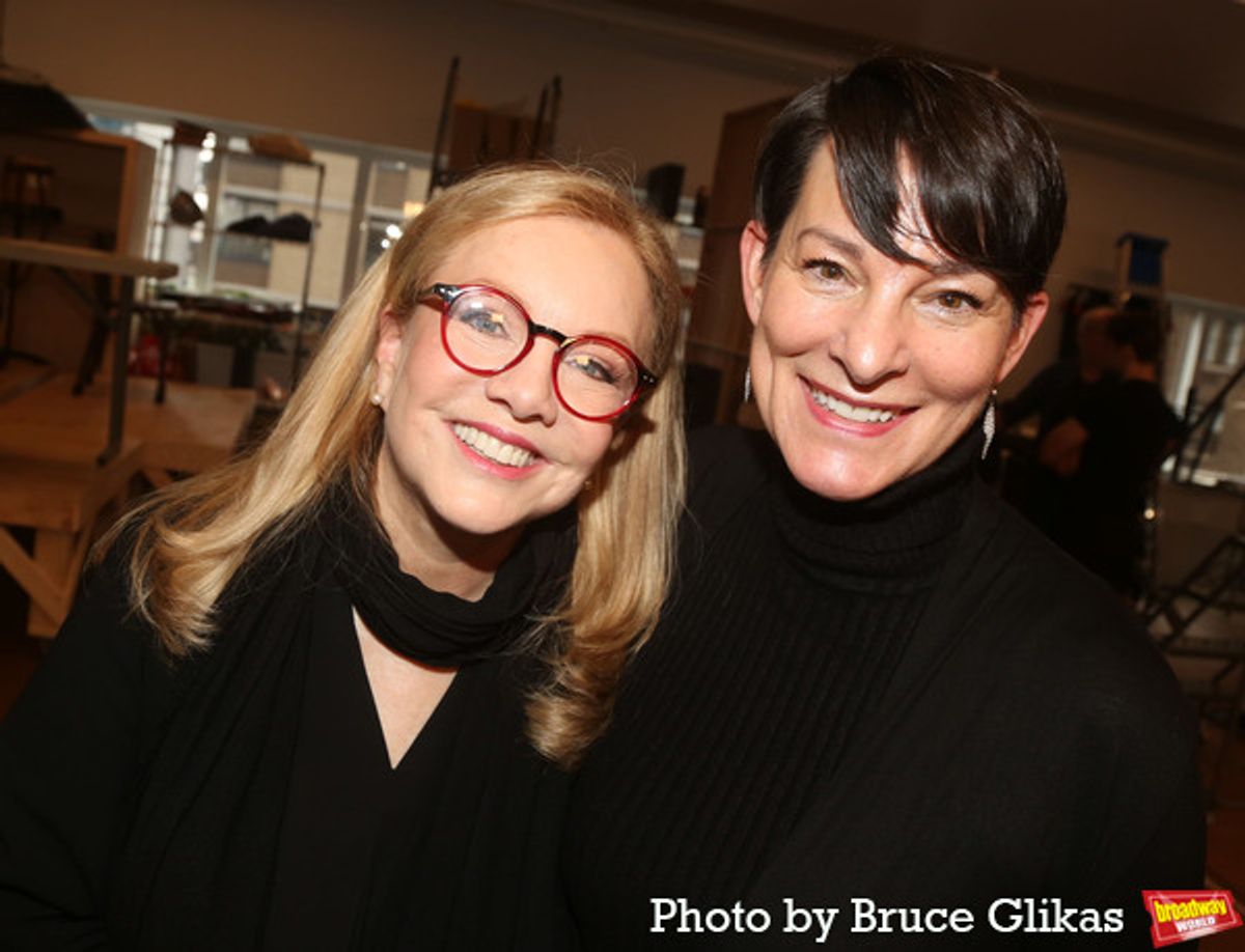 Director/Choreographer Susan Stroman and Assistant Director/Choreographer Tara Young at 