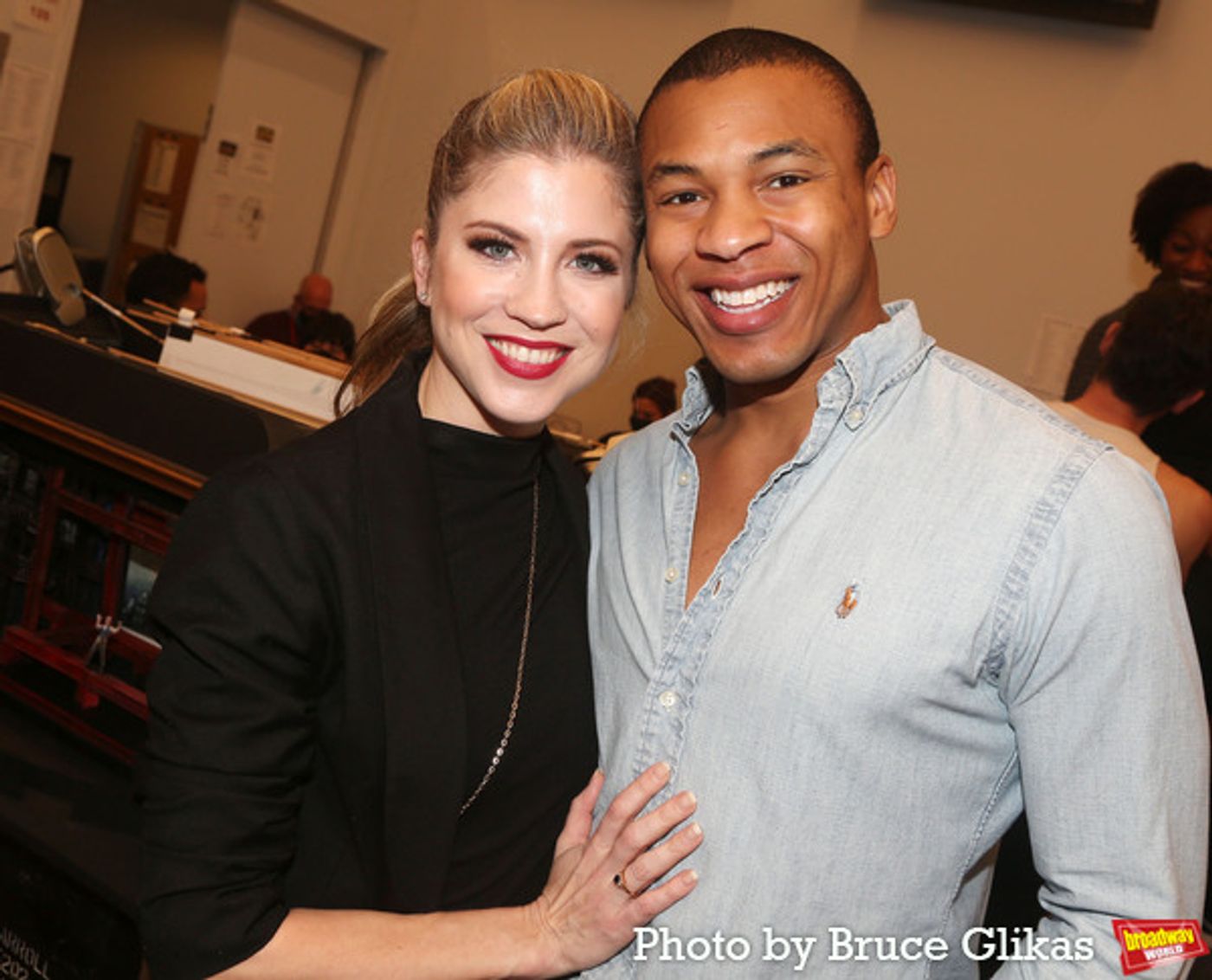 Photos: The Cast of NEW YORK, NEW YORK Meets the Press  Image