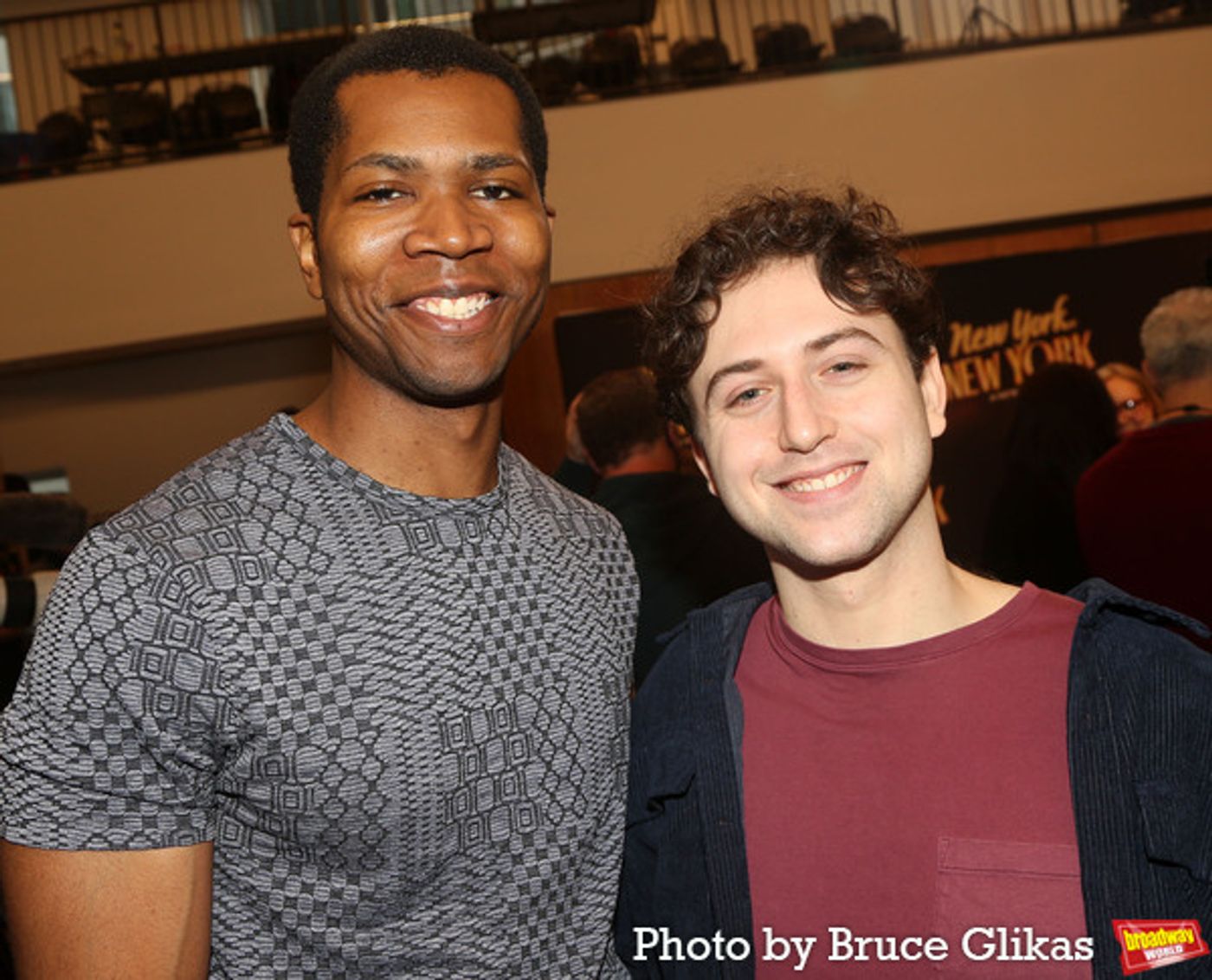 Photos: The Cast of NEW YORK, NEW YORK Meets the Press  Image