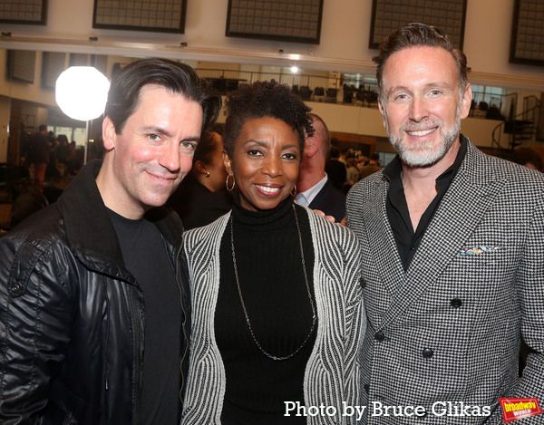 Clyde Alves, Co-Writer Sharon Washington and Ben Davis Photo