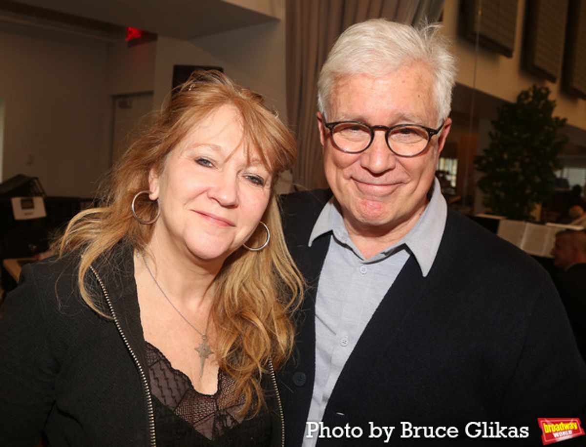 Producer Sonia Friedman and Writer David Thompson at 