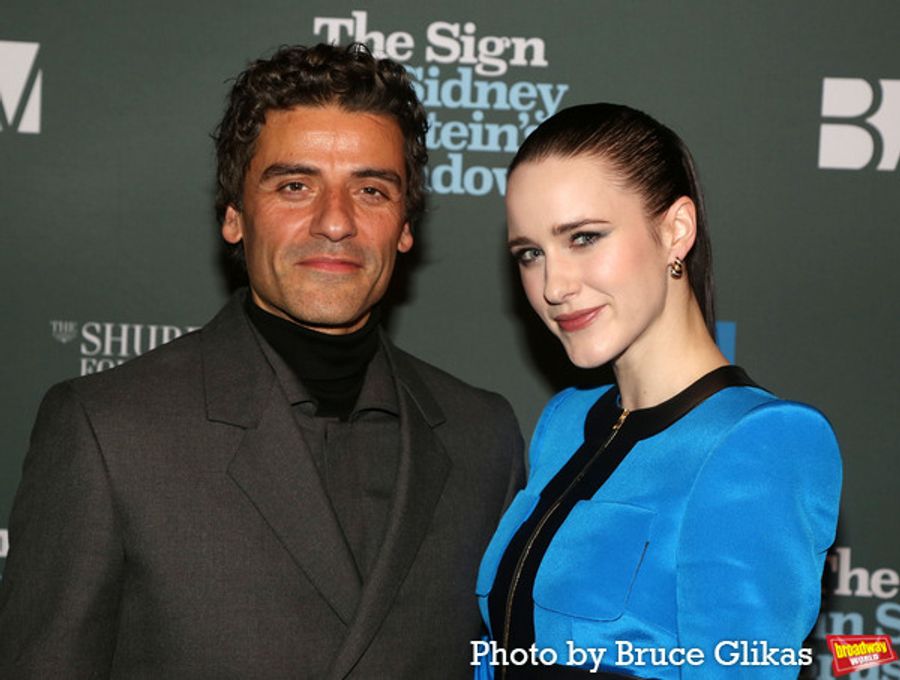 Photos: Oscar Isaac and Rachel Brosnahan Celebrate THE SIGN IN SIDNEY BRUSTEIN'S WINDOW Opening Night at BAM  Image