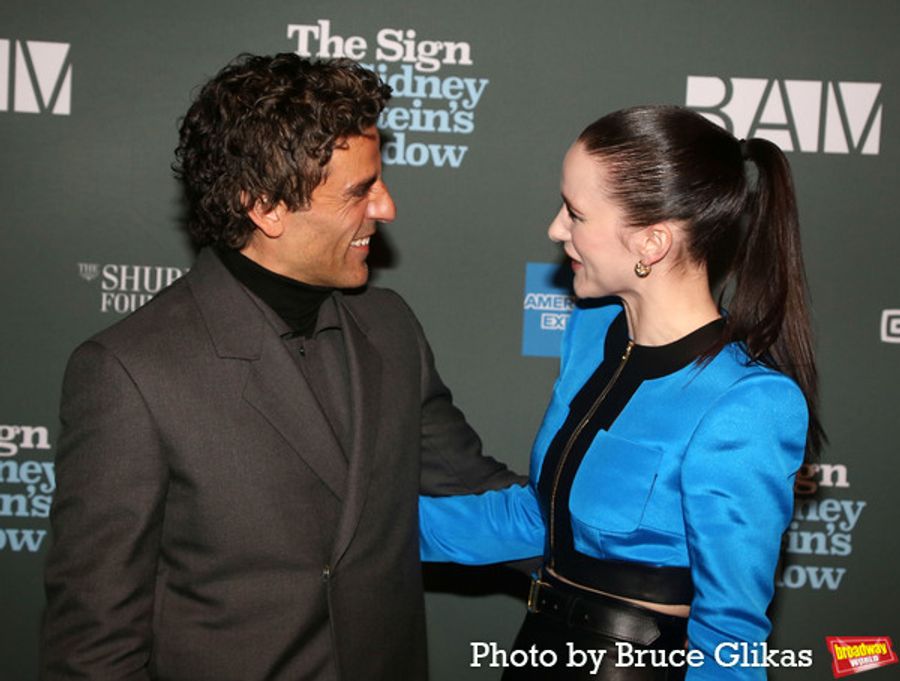 Photos: Oscar Isaac and Rachel Brosnahan Celebrate THE SIGN IN SIDNEY BRUSTEIN'S WINDOW Opening Night at BAM  Image