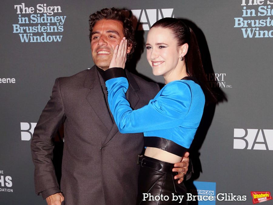 Photos: Oscar Isaac and Rachel Brosnahan Celebrate THE SIGN IN SIDNEY BRUSTEIN'S WINDOW Opening Night at BAM  Image