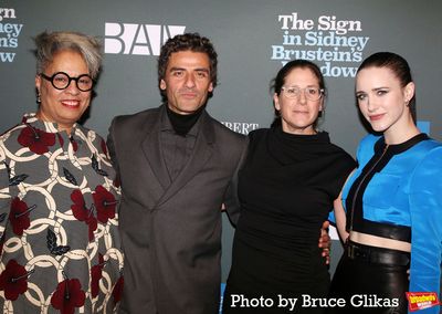 Director/Trustee of the Lorraine Hansberry Literary Trust Joi Gresham, Oscar Isaac, D Photo