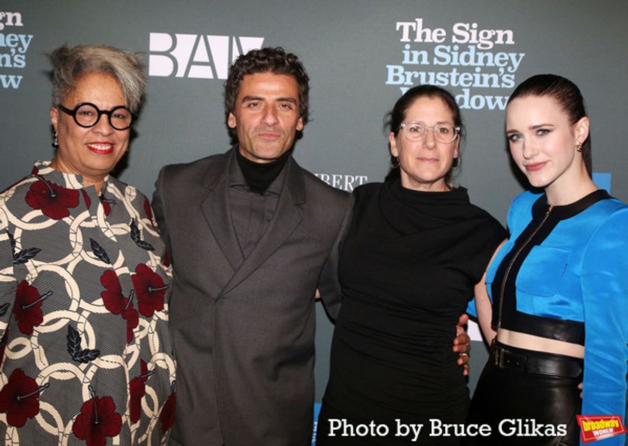 Photos: Oscar Isaac and Rachel Brosnahan Celebrate THE SIGN IN SIDNEY BRUSTEIN'S WINDOW Opening Night at BAM  Image