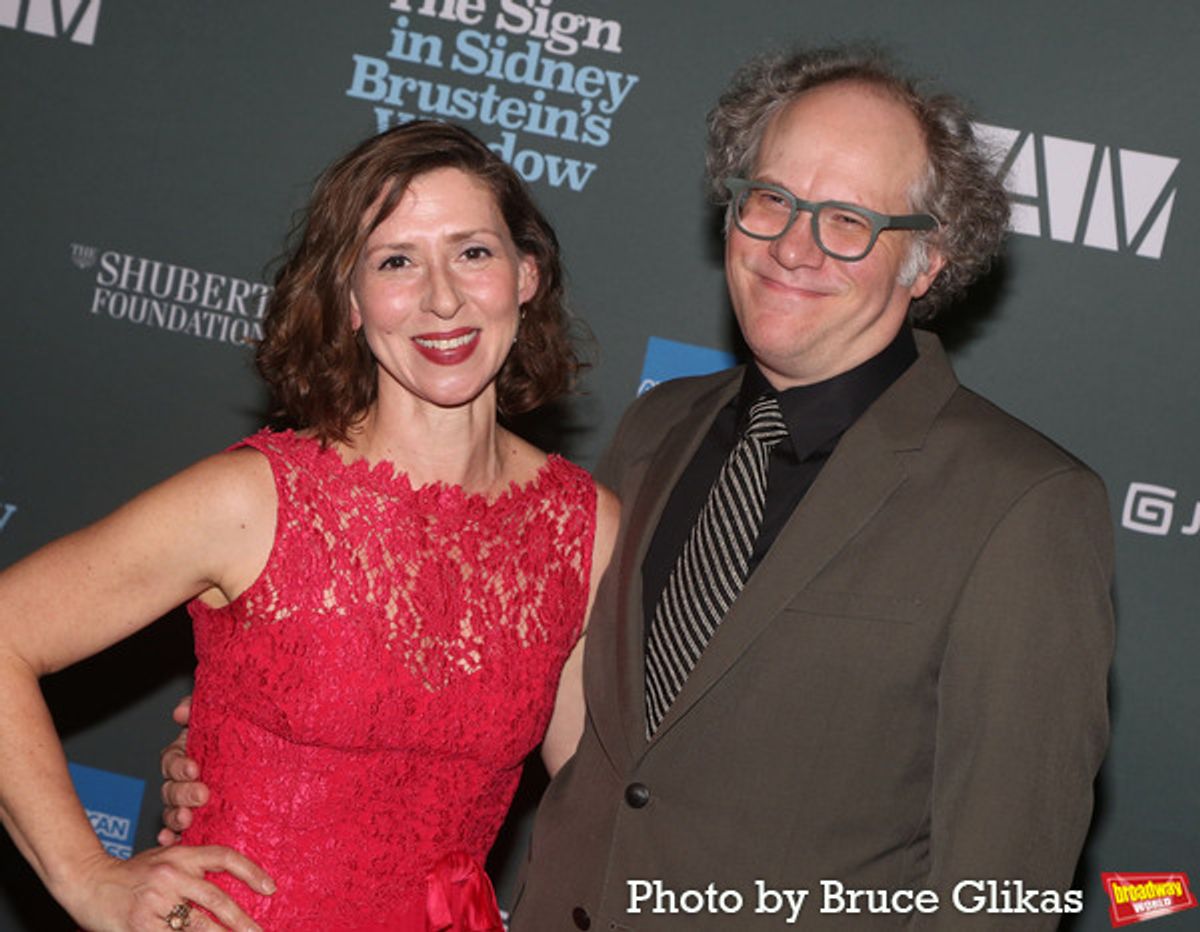 Miriam Silverman and Andy Grotelueschen  at 