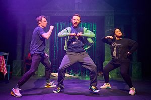 Dave Hearn, Michael Dylan, Amy Revelle @ BroadwayWorld Dave Hearn, Michael Dylan, Amy Revelle Photo