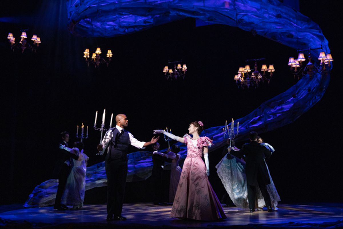 Derrick Davis and Sierra Boggess at 
