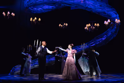 Derrick Davis and Sierra Boggess Photo