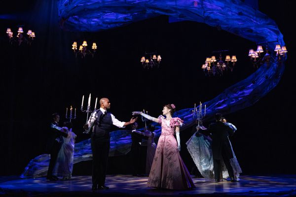Derrick Davis and Sierra Boggess Photo