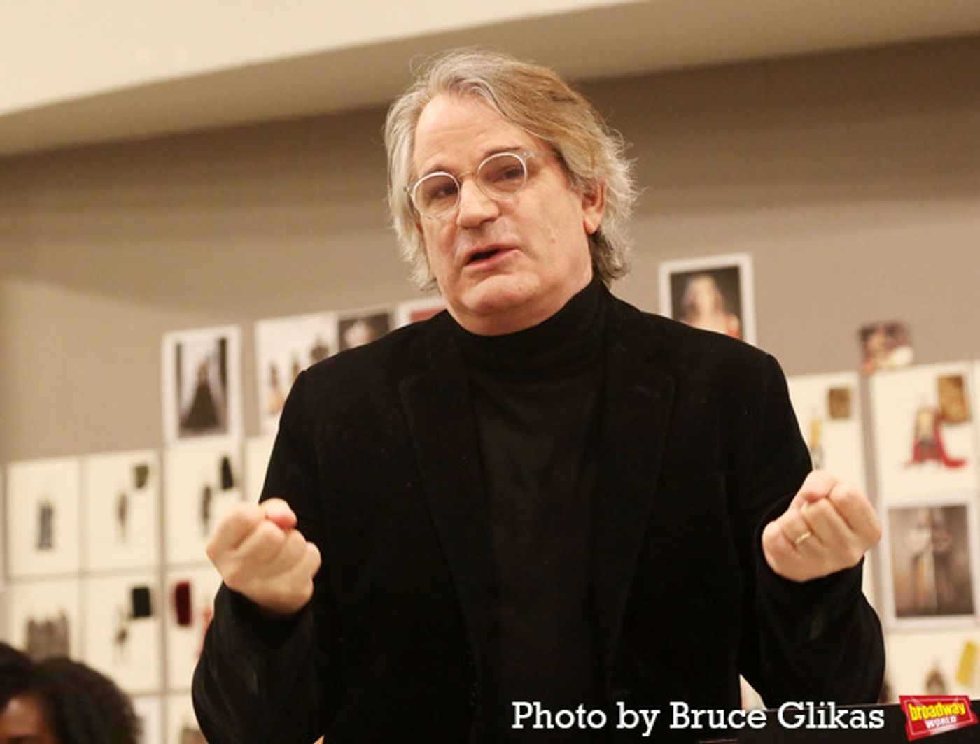 Photos: In Rehearsal with Andrew Burnap, Phillipa Soo, Jordan Donica, and the Cast of CAMELOT!  Image