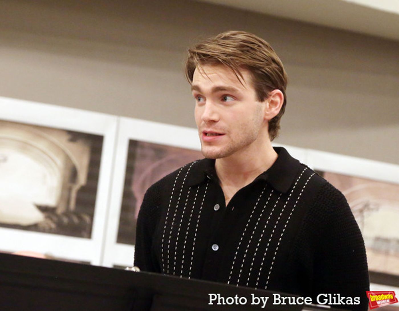 Photos: In Rehearsal with Andrew Burnap, Phillipa Soo, Jordan Donica, and the Cast of CAMELOT!  Image
