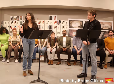 Phillipa Soo and Andrew Burnap Photo