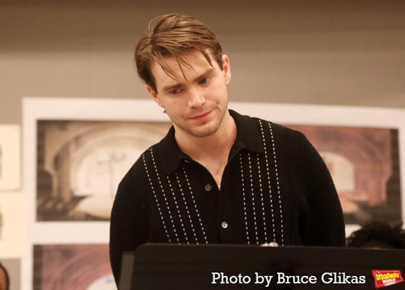 Photos: In Rehearsal with Andrew Burnap, Phillipa Soo, Jordan Donica, and the Cast of CAMELOT!  Image