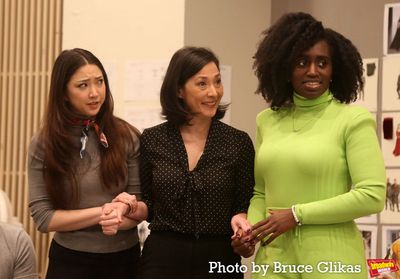 Delphi Borich, Ann Sanders and Tesia Kwarteng  Photo