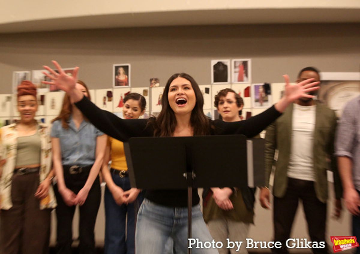 Phillipa Soo and The Company of 'Camelot' at 