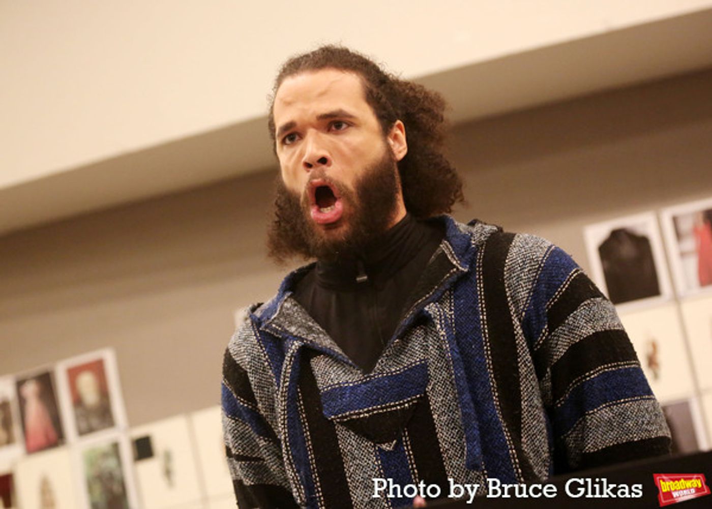Photos: In Rehearsal with Andrew Burnap, Phillipa Soo, Jordan Donica, and the Cast of CAMELOT!  Image