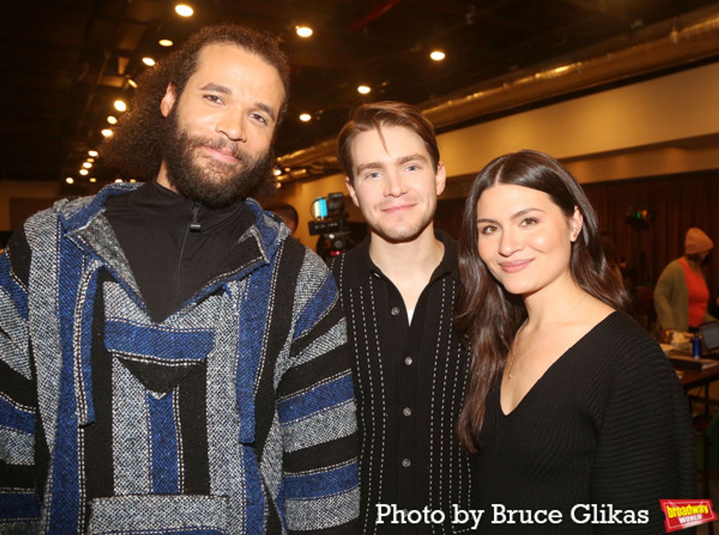 Photos: In Rehearsal with Andrew Burnap, Phillipa Soo, Jordan Donica, and the Cast of CAMELOT!  Image