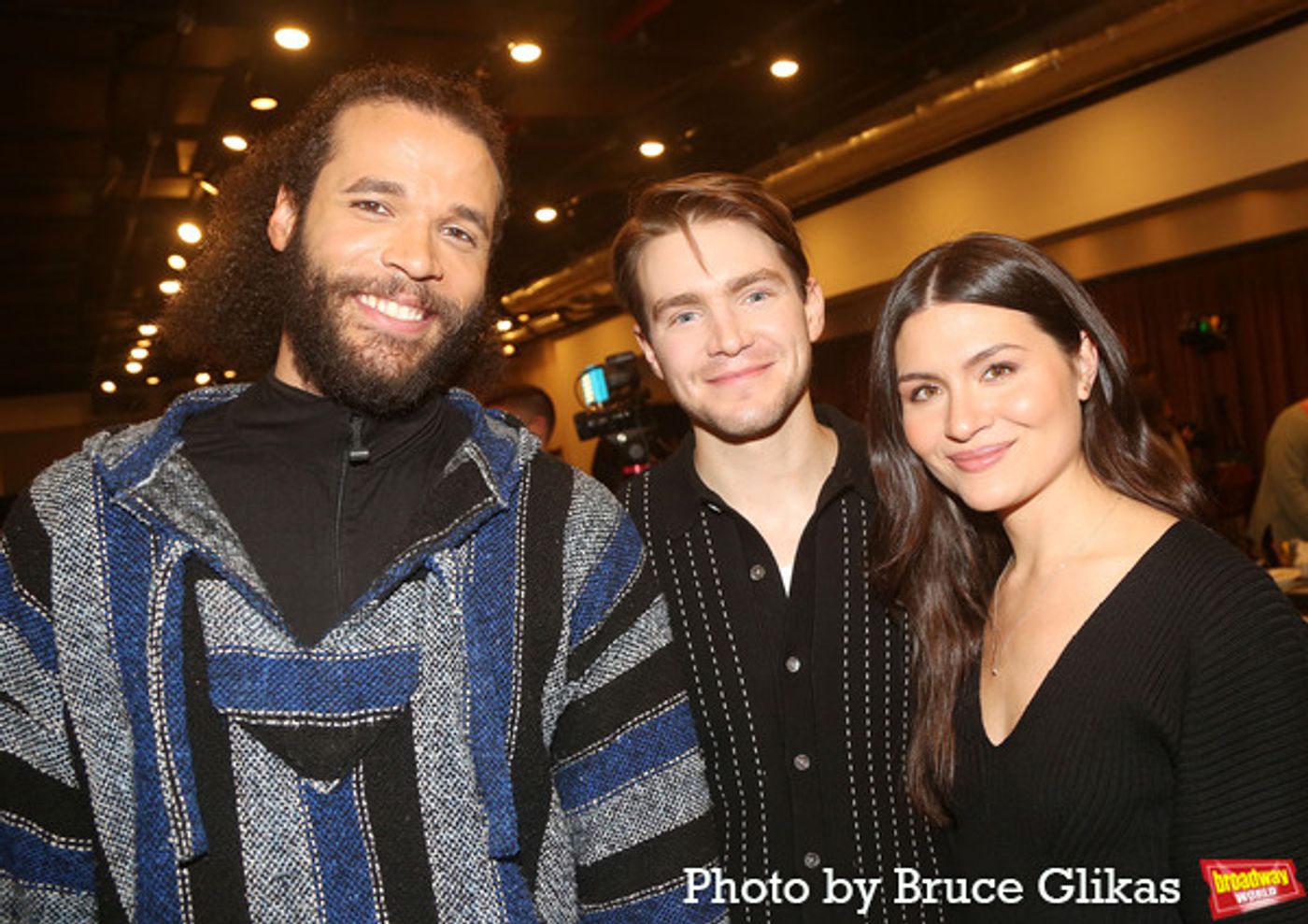 Photos: In Rehearsal with Andrew Burnap, Phillipa Soo, Jordan Donica, and the Cast of CAMELOT!  Image