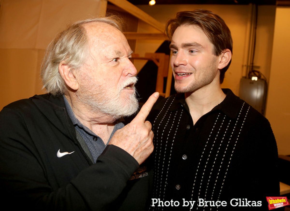 Dakin Matthews and Andrew Burnap at 