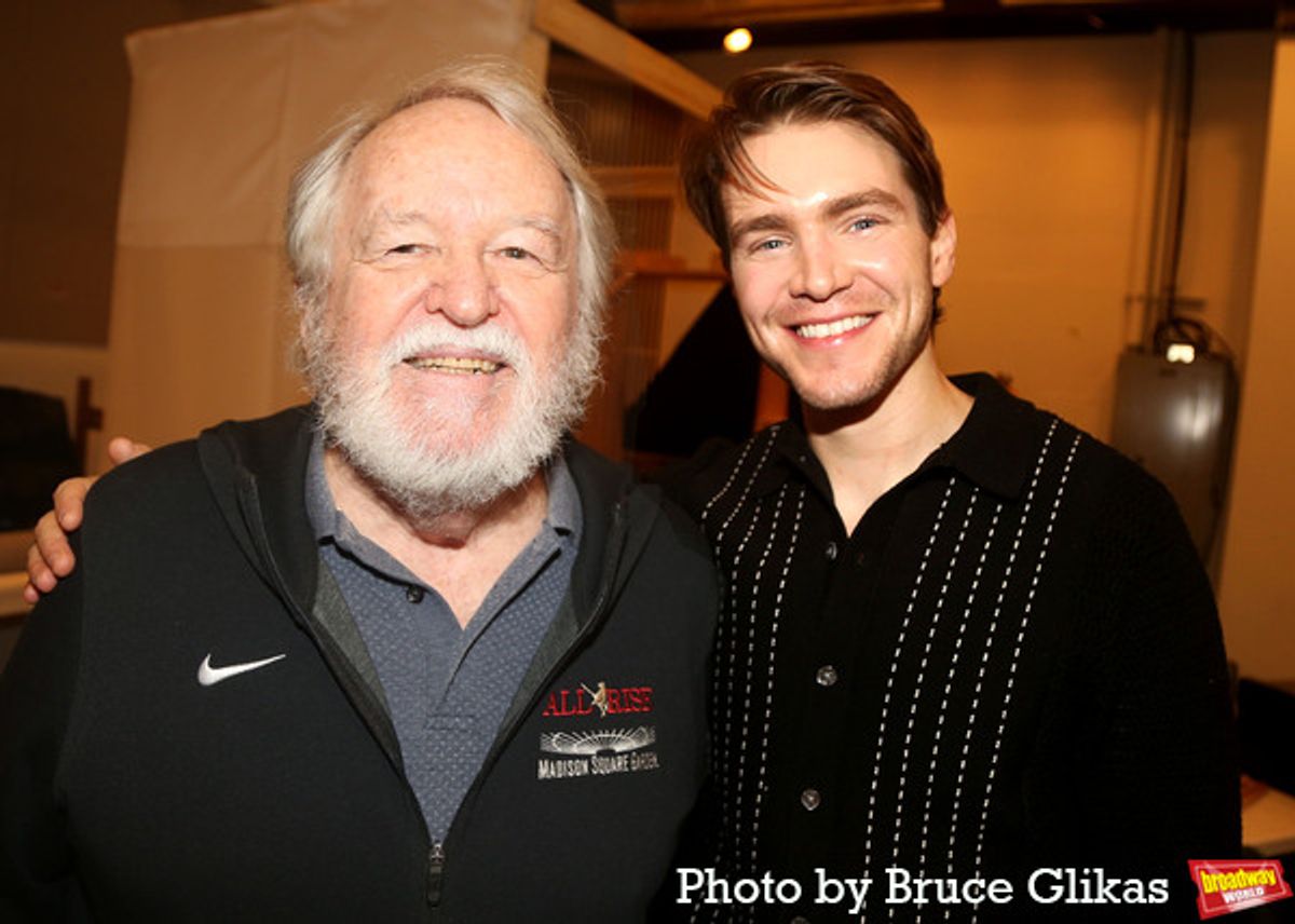 Dakin Matthews and Andrew Burnap at 