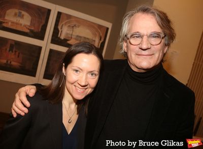 Consulting Producer Cambra Overend and Director Bartlett Sher  Photo