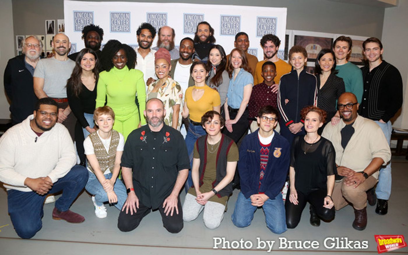 Photos: In Rehearsal with Andrew Burnap, Phillipa Soo, Jordan Donica, and the Cast of CAMELOT!  Image