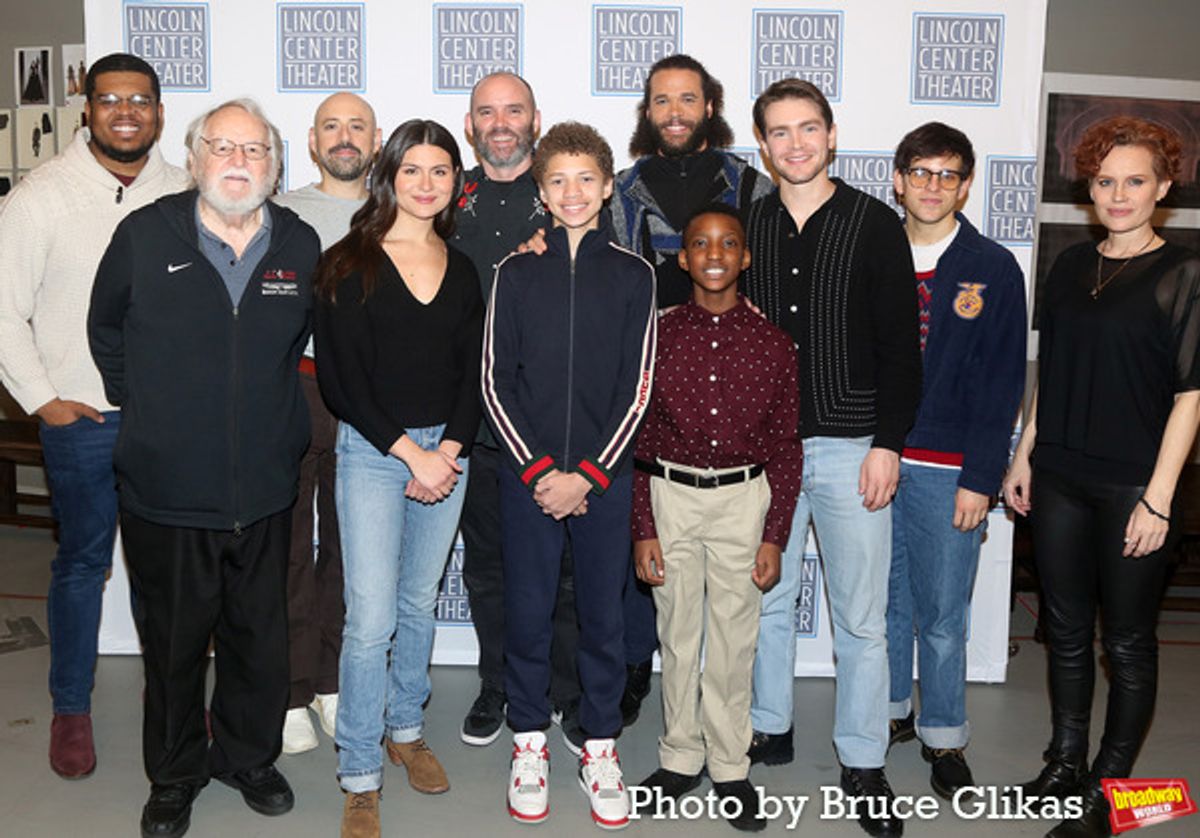 Fergie Philippe, Dakin Matthews, Anthony Michael Lopez, Phillipa Soo, Danny Wolohan, Monte Greene Jordan Danica, Camden McKinnon, Andrew Burnap, Taylor Trensch and Marilee Talkington  at 