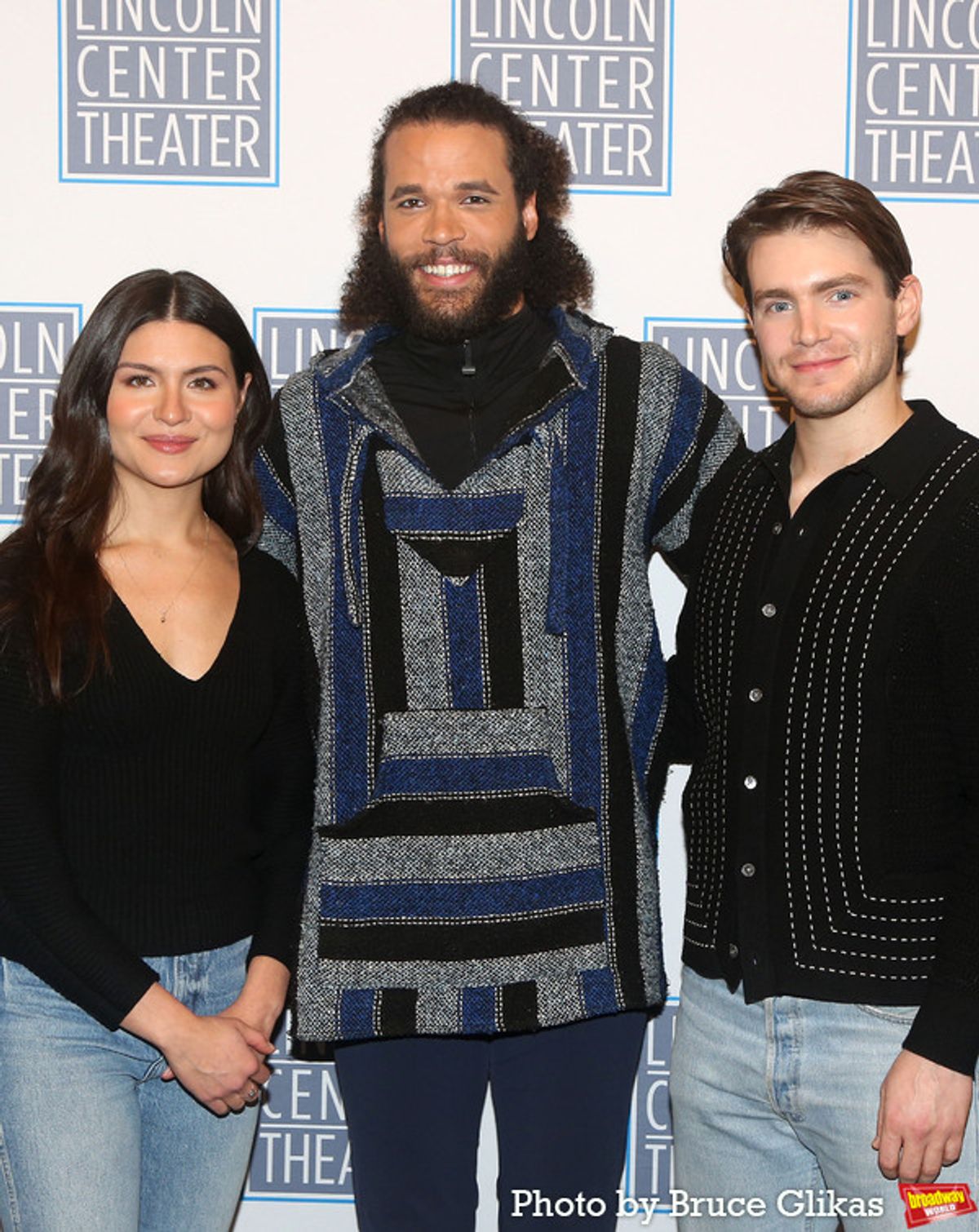 Phillipa Soo, Jordan Donica and Andrew Burnap at 