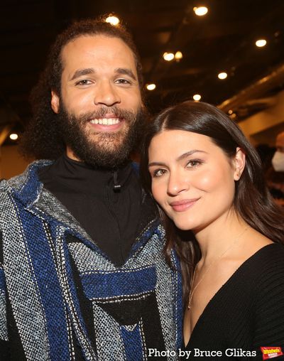 Jordan Donica and Phillipa Soo  Photo
