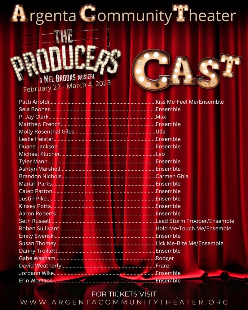 Review: THE PRODUCERS at Argenta Community Theatre  Image