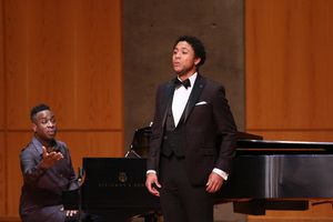 Damien Sneed (piano) & Justin Austin (baritone) @ BroadwayWorld Damien Sneed (piano) & Justin Austin (baritone) Photo
