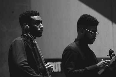 Boubacar Diallo (cello) & Edward W. Hardy (viola) Photo