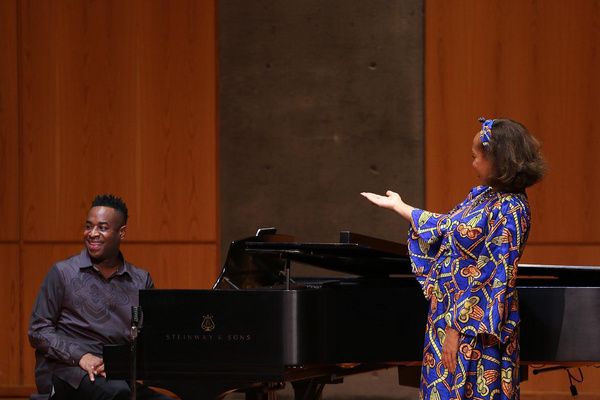 Damien Sneed (piano) & Janinah Burnett (soprano) Photo