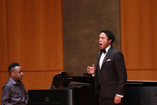 Damien Sneed (piano) & Justin Austin (baritone) Photo