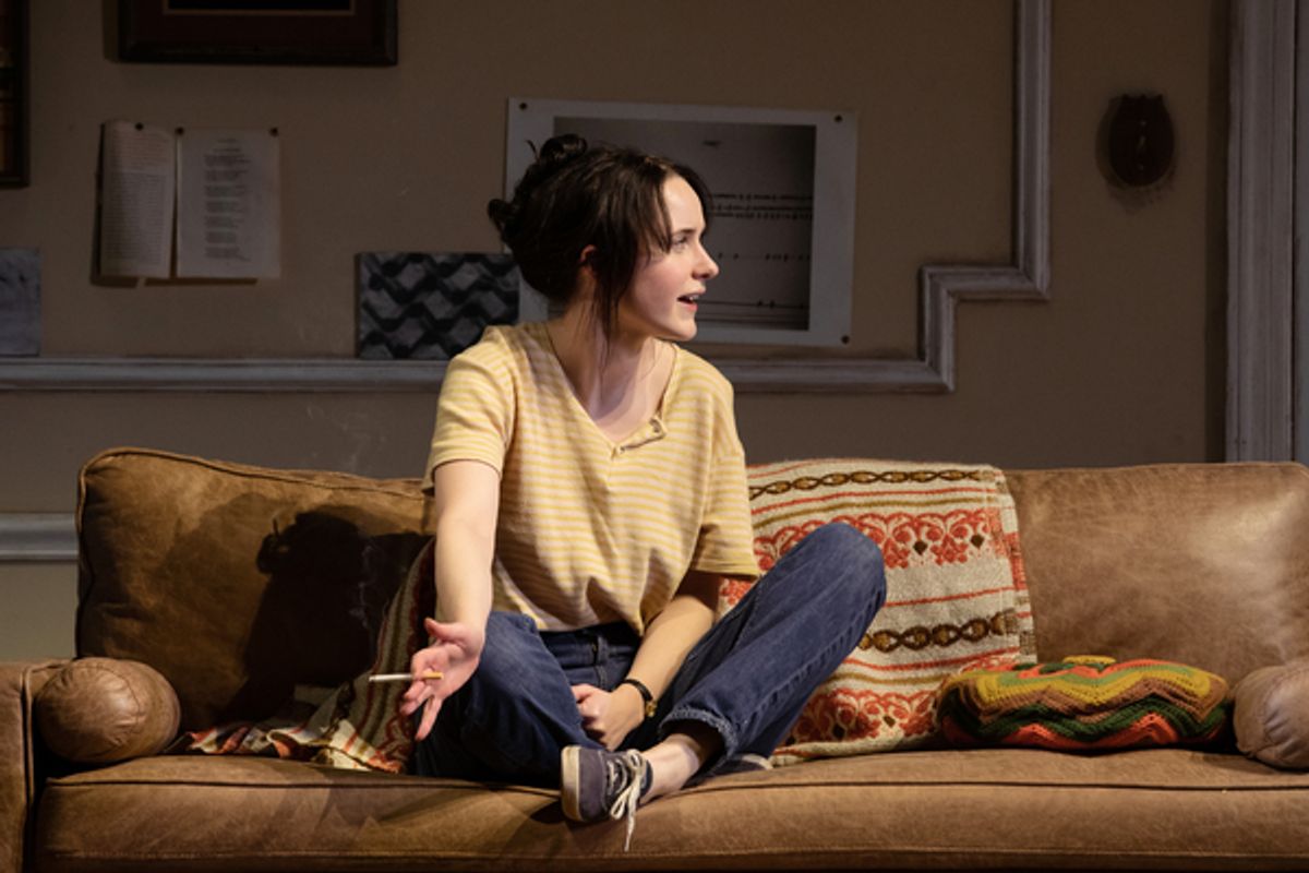 Rachel Brosnahan at Photos: First Look at Oscar Isaac and Rachel Brosnahan in THE SIGN IN SIDNEY BRUSTEIN'S WINDOW at BAM