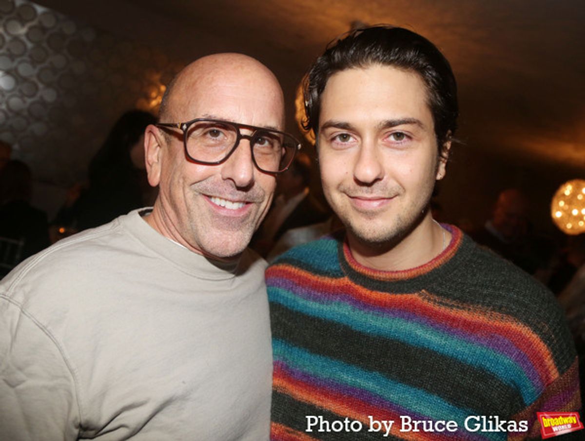 Director Scott Elliott and Nat Wolff  at 