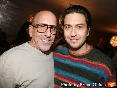 Director Scott Elliott and Nat Wolff  Photo