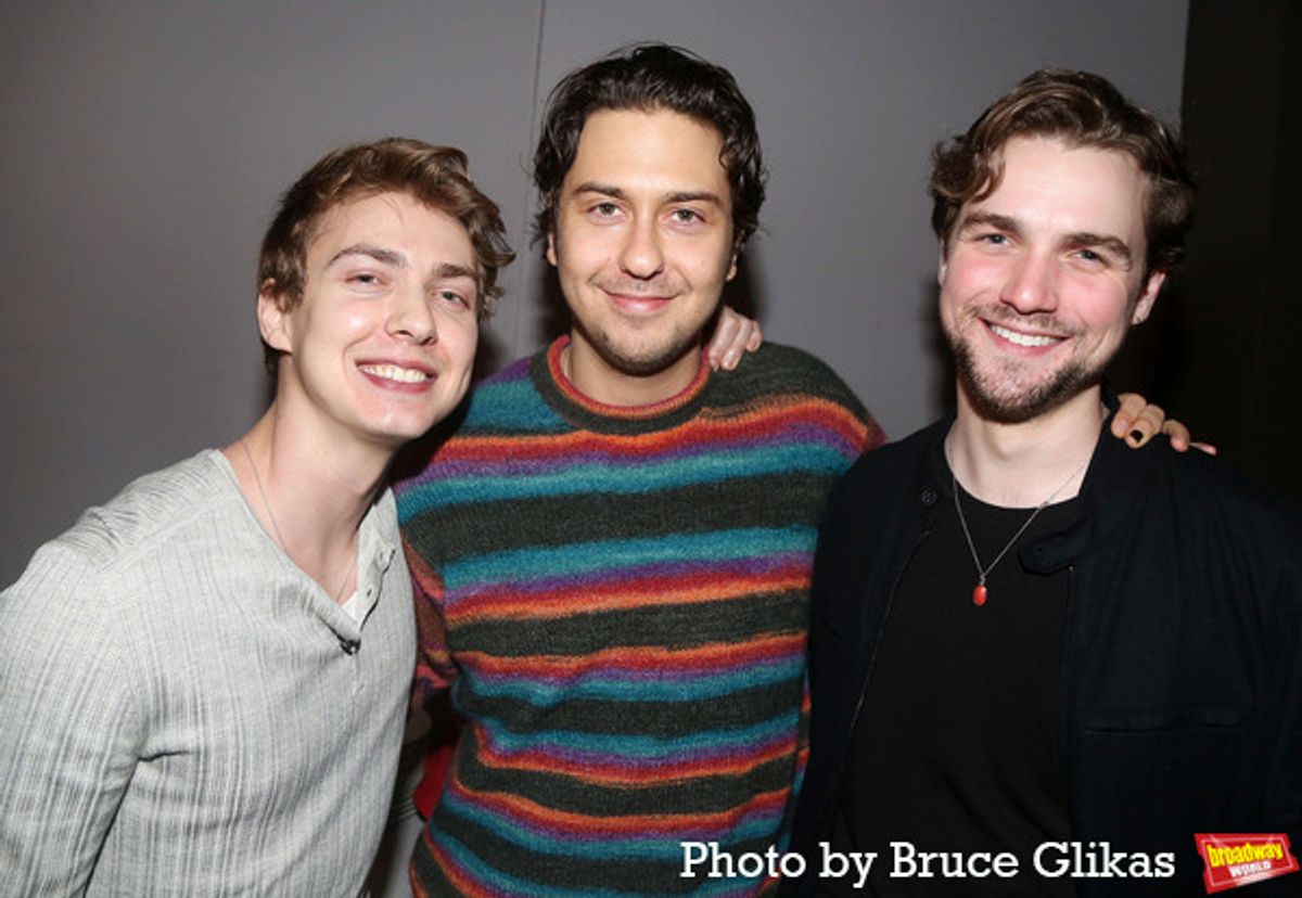David Levi, Nat Wolff and Austin Cauldwell  at 