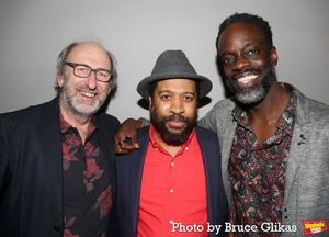 David Cale, Playwright Thomas Bradshaw and Ato Essandoh @ BroadwayWorld David Cale, Playwright Thomas Bradshaw and Ato Essandoh Photo