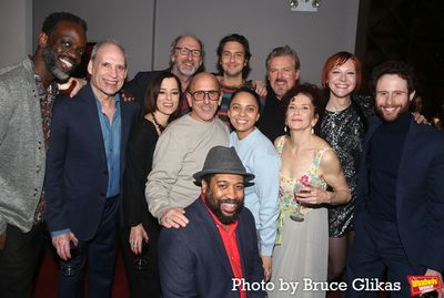 Ato Essandoh, Daniel Orestes, Parker Posey, Director Scott Elliott, Playwright Thomas Photo