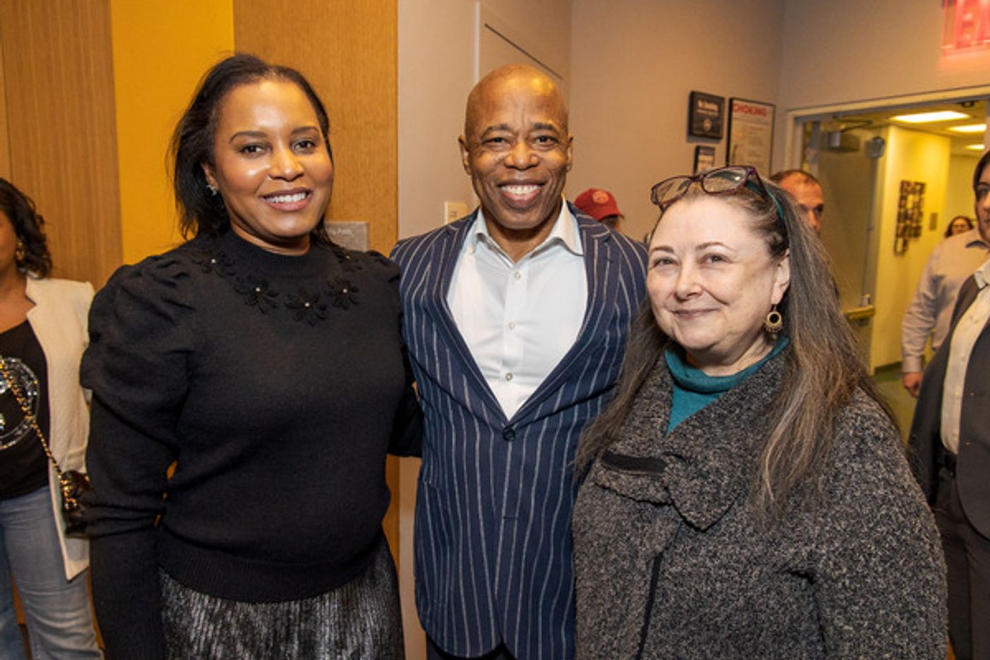 Photos: Mayor Eric Adams Speaks at The New Victory Theater  Image