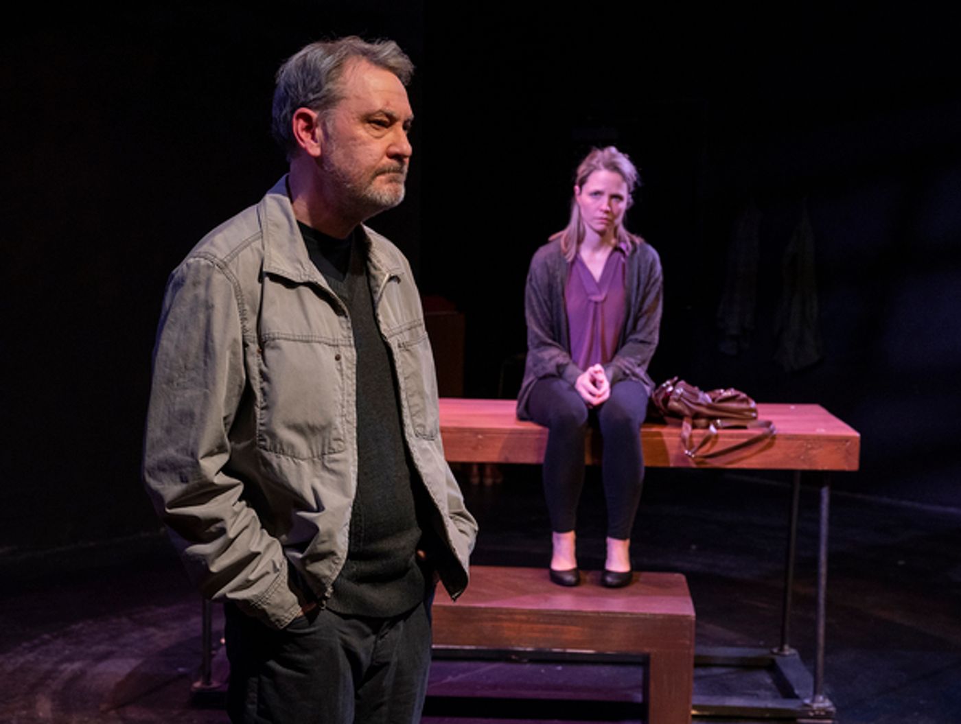 Photos: First Look at HEISENBERG: THE UNCERTAINTY PRINCIPLE at Griffin Theatre Photos: First Look at HEISENBERG: THE UNCERTAINTY PRINCIPLE at Griffin Theatre Image