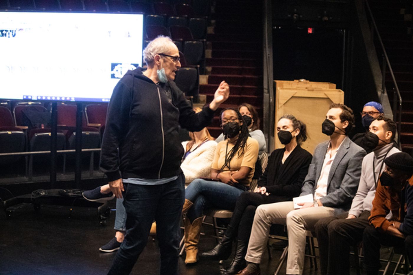 Photos: Go Inside Rehearsals for ANGELS IN AMERICA, PART ONE MILLENNIUM APPROACHES at Arena Stage  Image