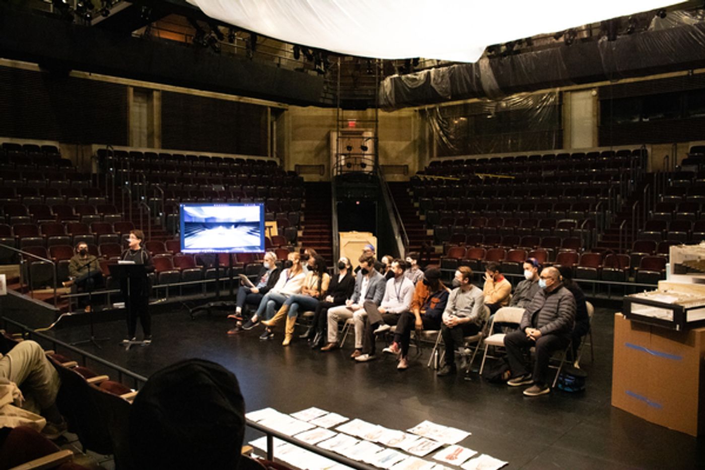 Photos: Go Inside Rehearsals for ANGELS IN AMERICA, PART ONE MILLENNIUM APPROACHES at Arena Stage  Image