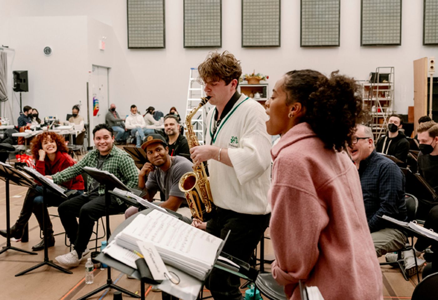 Photos/Video: Go Inside Rehearsals for NEW YORK, NEW YORK  Image