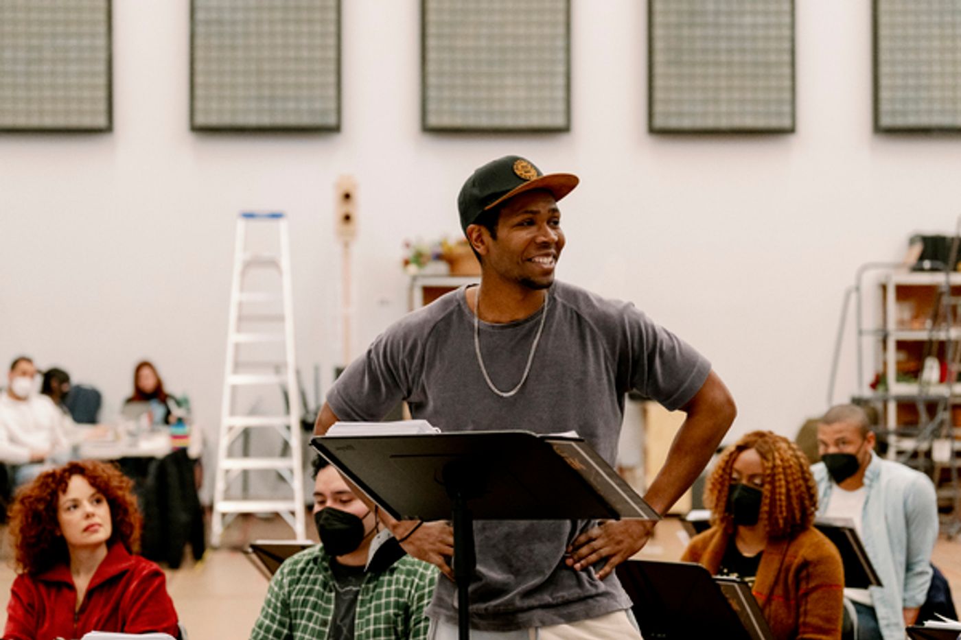 Photos/Video: Go Inside Rehearsals for NEW YORK, NEW YORK  Image